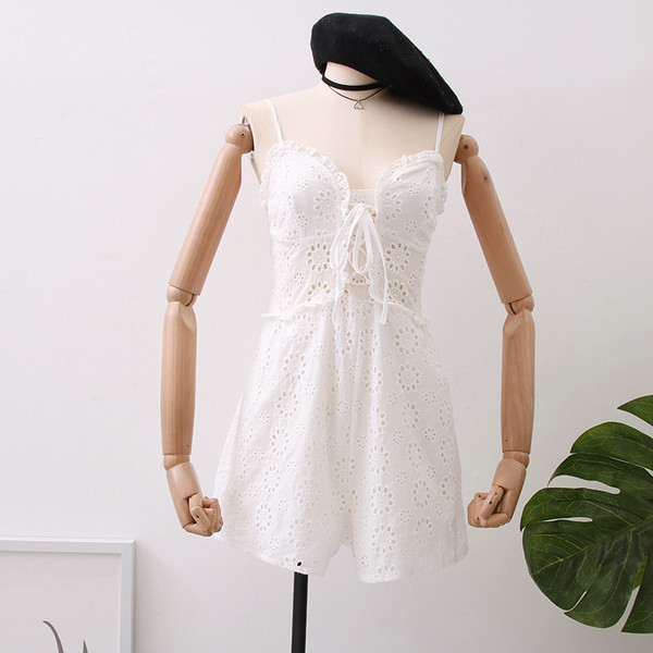 Alkalmi női overál V-nyakkal, öt színben