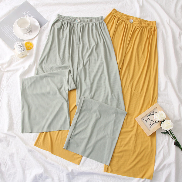 Alkalmi női gombos nadrág több színben