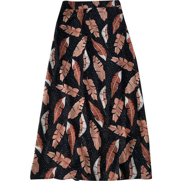 Γυναικεία φούστα με έγχρωμη εκτύπωση