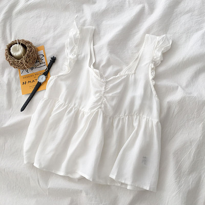 Rövid, hátul megkötős felső négy színben