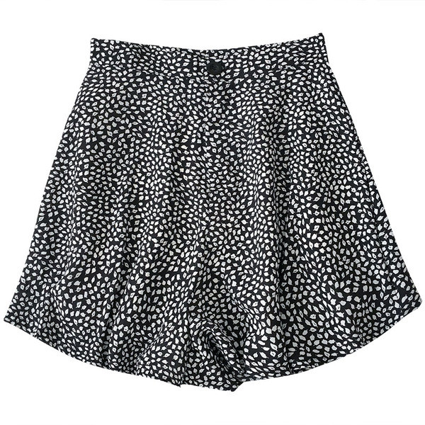 Női rövidnadrág magas derékkal