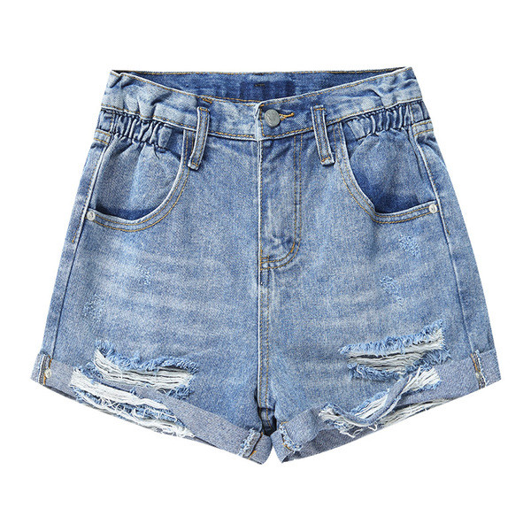 Farmer rövidnadrág szakadt motívumokkal