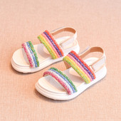Jelenlegi gyerekszandál lányoknak - két színben