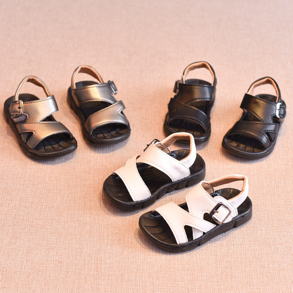 Sandale pentru copii in trei culori pentru baieti si fete