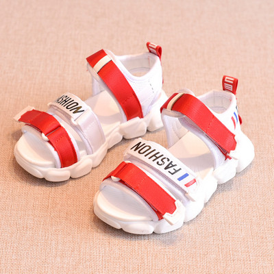 Alkalmi gyerekszandál fiúknak - két színben