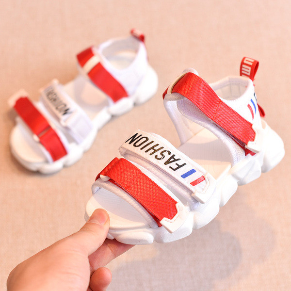 Alkalmi gyerekszandál fiúknak - két színben