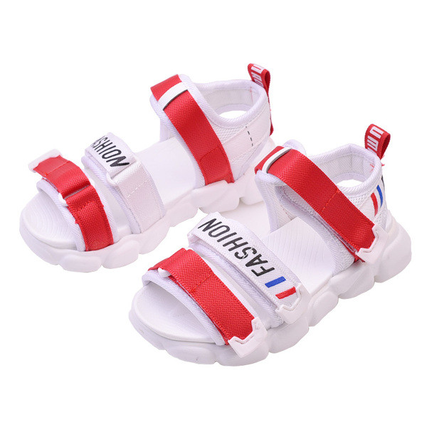 Alkalmi gyerekszandál fiúknak - két színben