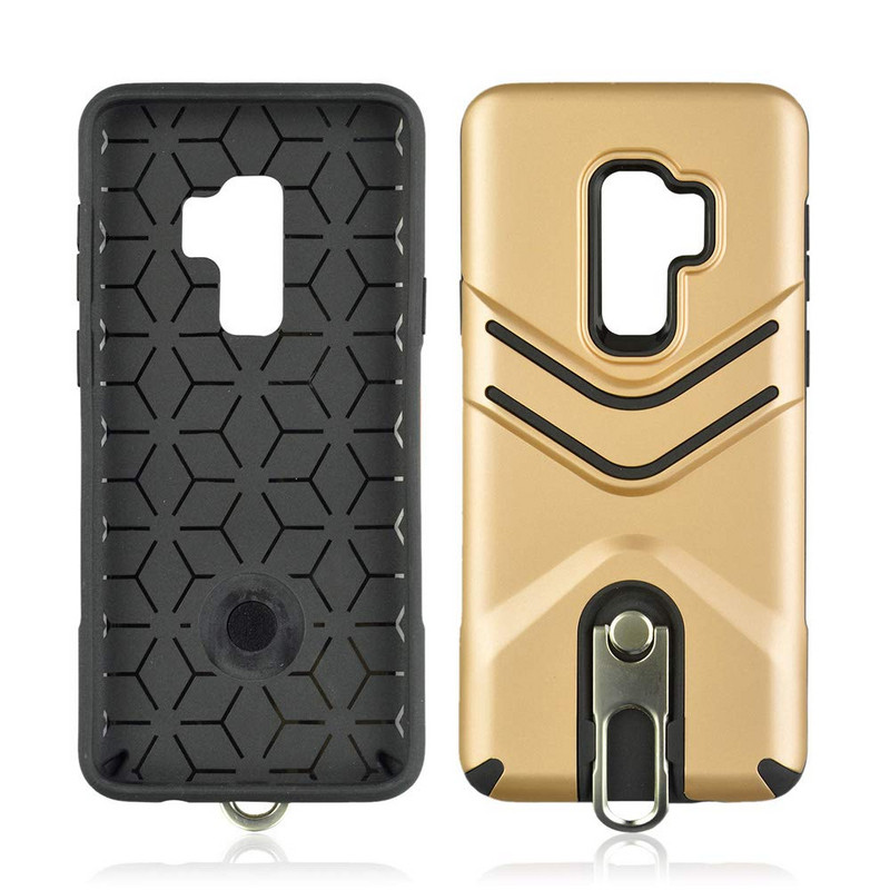 Husa rezistenta la socuri si la praf pentru Samsung Note 8 in culoarea aurie