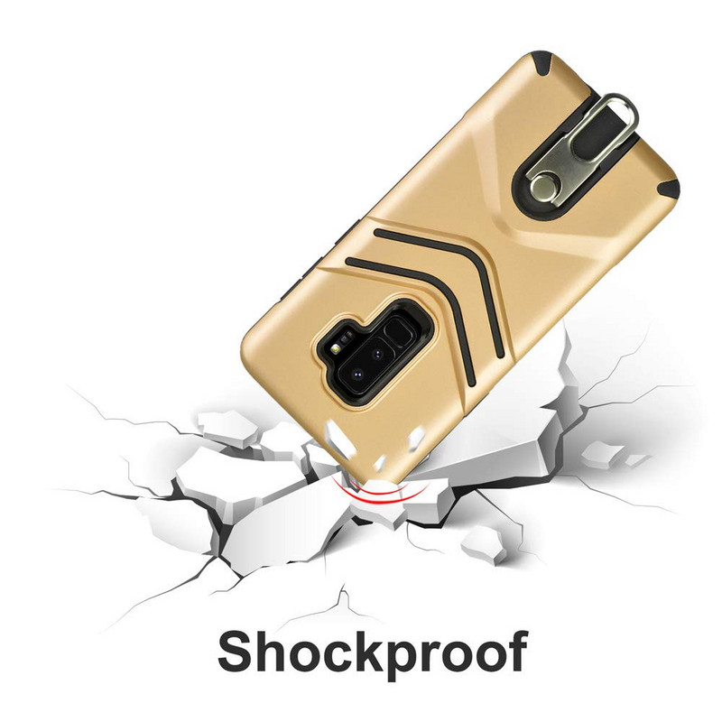 Husa rezistenta la socuri si la praf pentru Samsung Note 8 in culoarea aurie