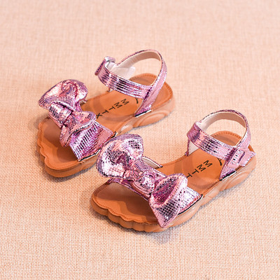 Gyermek modern szandál lányoknak - három színben