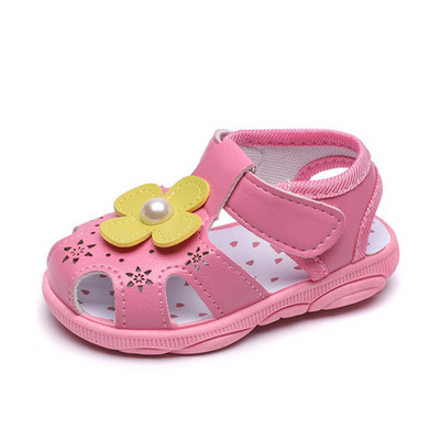 Gyermekszandál két színben 3D elemmel lányoknak