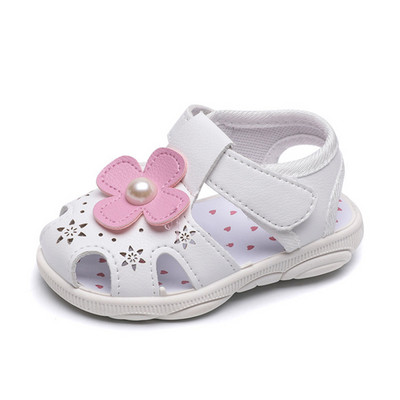 Gyermekszandál két színben 3D elemmel lányoknak