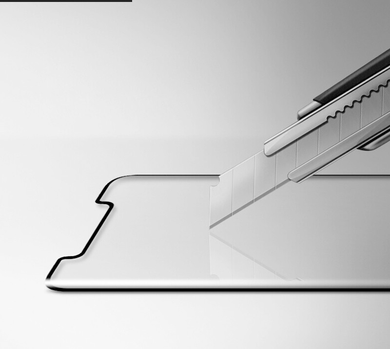 Προστατευτικό γυαλιού οθόνι για Huawei Mate 20 Pro - Edge Glue σε   μαύρο