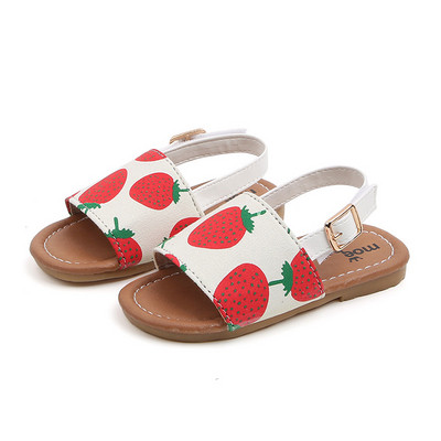 Sandale moderne pentru copii cu aplicații diferite - pentru fete