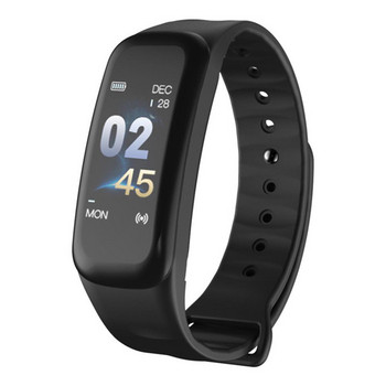 Фитнес гривна Smart bracelet C1  в черен цвят