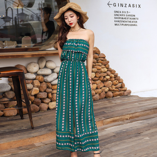 Καθημερινές  γυναικείες ολόσωμες φόρμες σε πράσινο και πορτοκαλί χρώμα