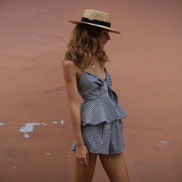 HIT Modern női szett két részből - felső és rövidnadrág