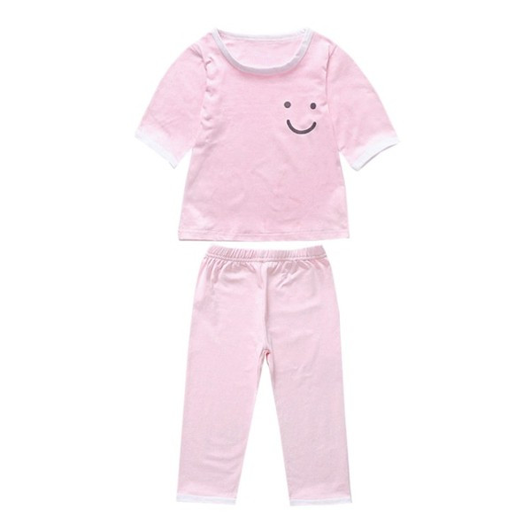 Gyermek pizsama lányoknak három színben rátéttel