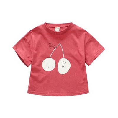 Детска модерна тениска в два цвята-за момичета