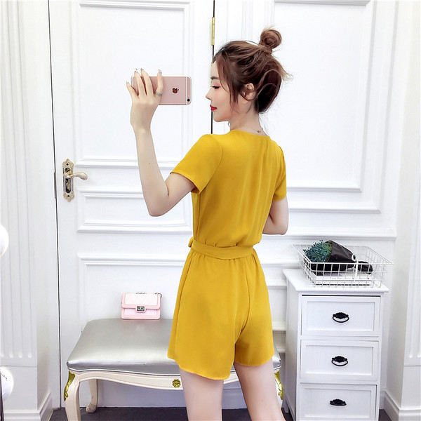 Μοντέρνα γυναικεία σαλοπέτα σε τέσσερα χρώματα με δεσμούς