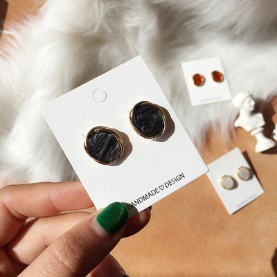 Дамски стилни обеци в четири цвята