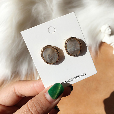 Дамски стилни обеци в четири цвята