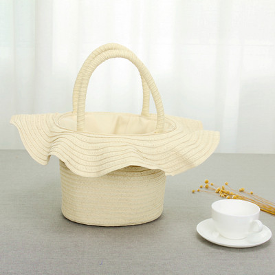 НОВ модел дамска плетена чанта в четири цвята