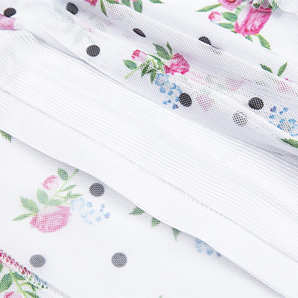 Дамски летен комплект от две части пола и бюстие 