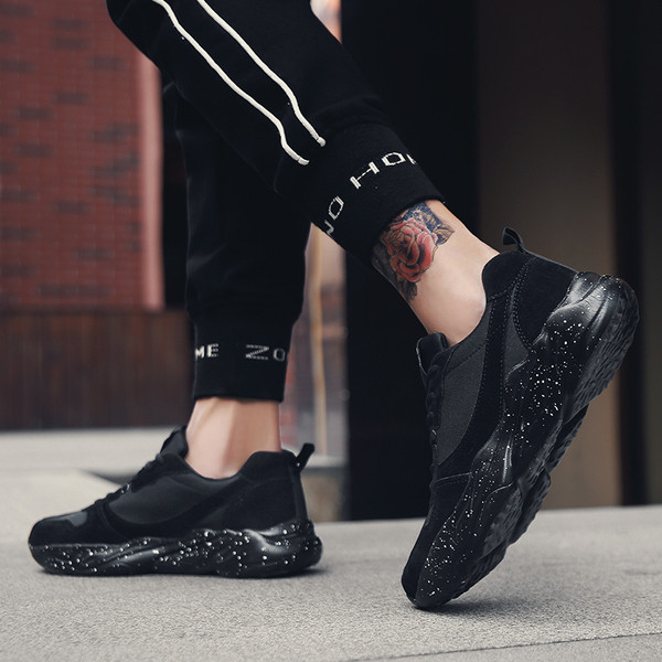 Модерни мъжки  маратонки в три цвята 