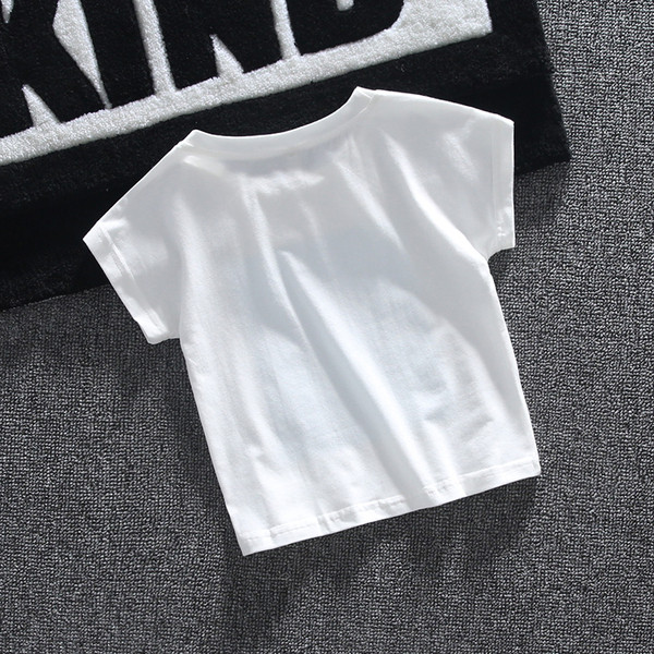 Детска тениска в бял и зелен цвят-за момчета