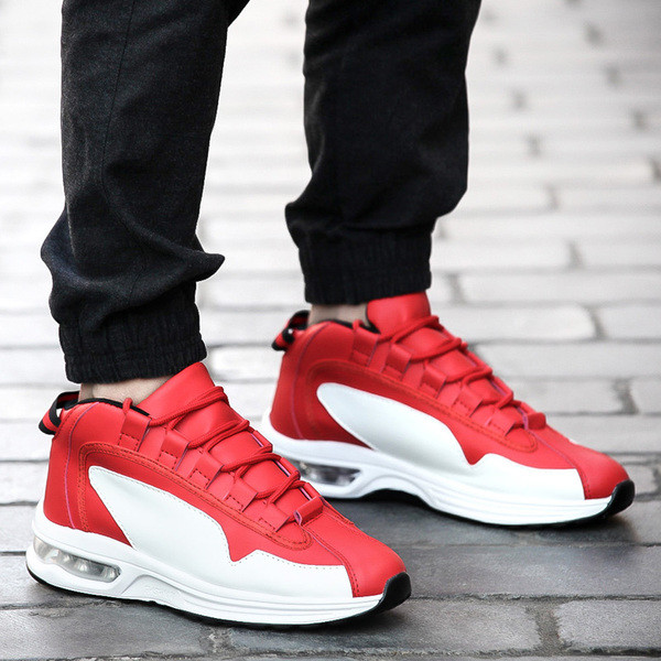 Ежедневни мъжки кецове от еко кожа в няколко цвята 