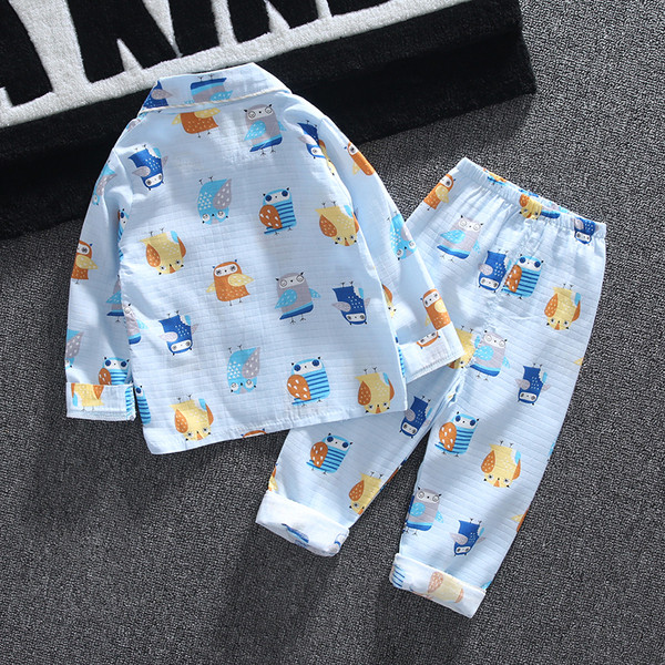 Детска пижама в два цвята от две части-за момчета