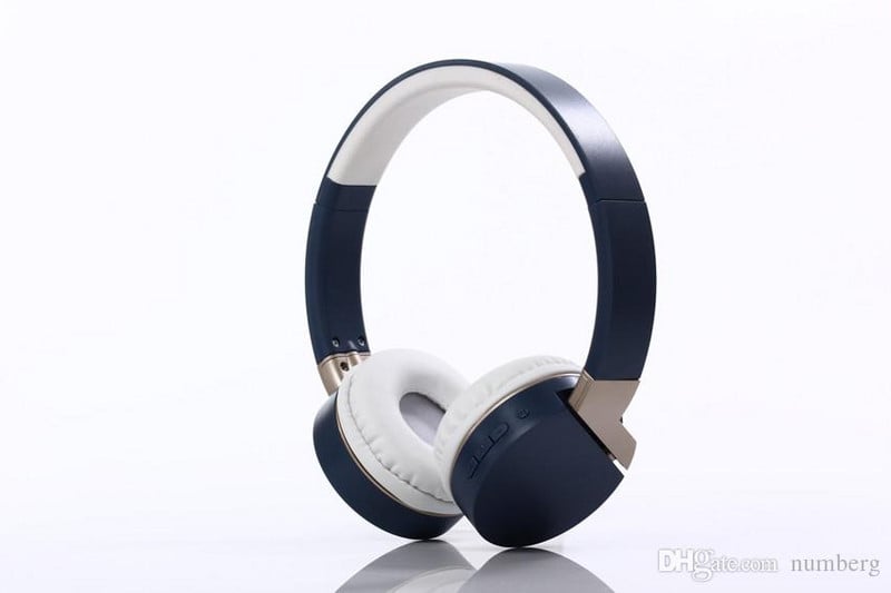 Ακουστικό Bluetooth Headset SY-BT1606 με υποδοχή κάρτας TF / SD σε μπλε χρώμα