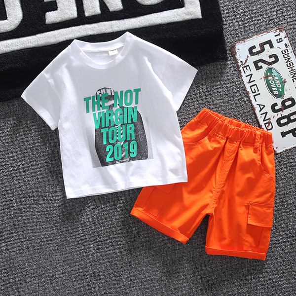 Детски модерен комплект от две части-за момчета 