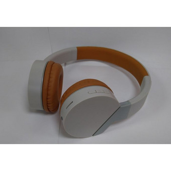 Ακουστικό Bluetooth SY-BT1606 με υποδοχή κάρτας TF / SD σε λευκό και πορτοκαλί
