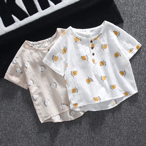 Актуална детска риза в три цвята за момчета