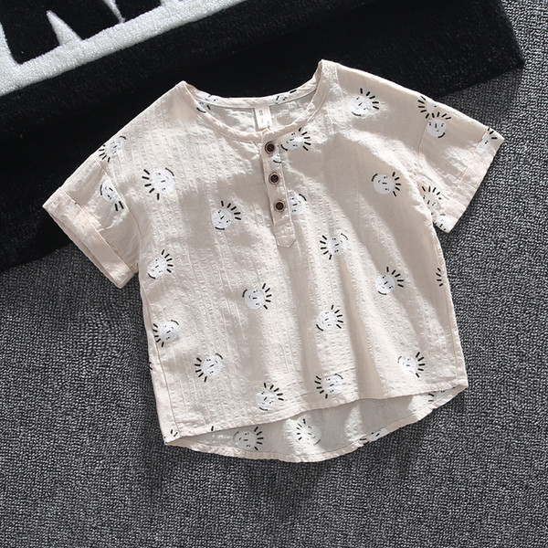 Актуална детска риза в три цвята за момчета