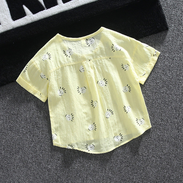 Актуална детска риза в три цвята за момчета