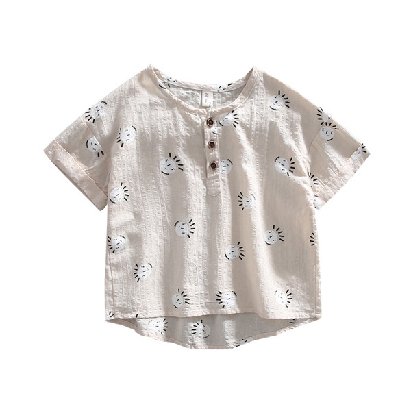 Актуална детска риза в три цвята за момчета