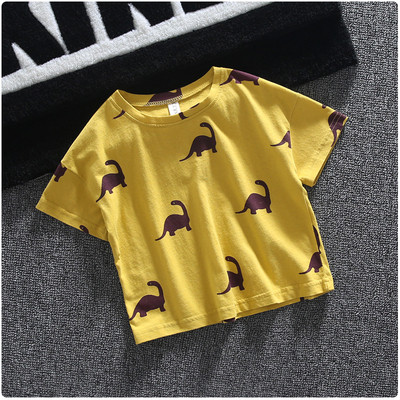 Детска ежедневна тениска за момчета-два цвята