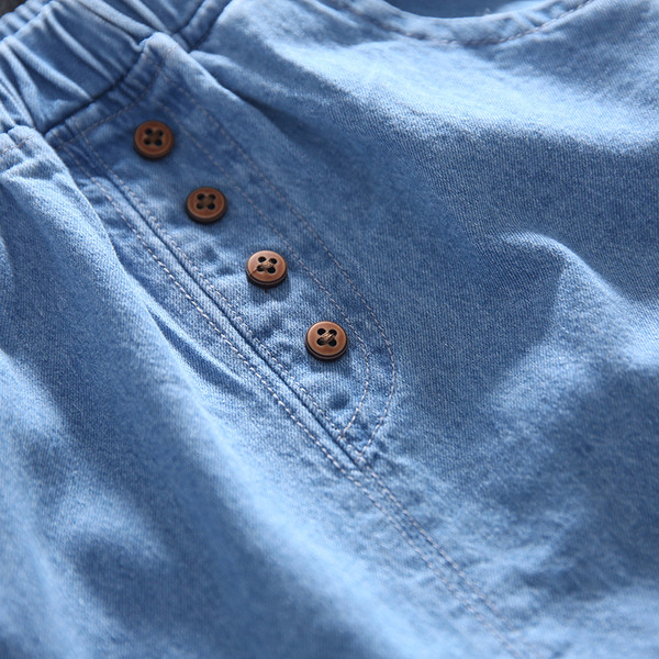 Blugi moderni pentru copii cu nasturi - pentru baieti