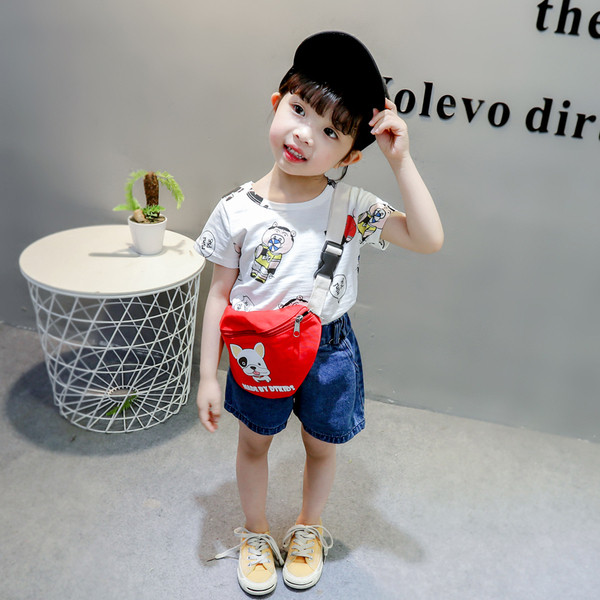 Tricou modern pentru copii in doua culori pentru fete