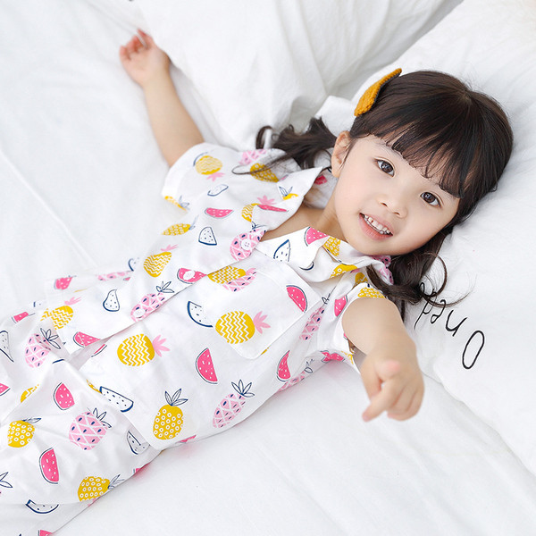 Model nou de pijamale copii in doua culori pentru fete