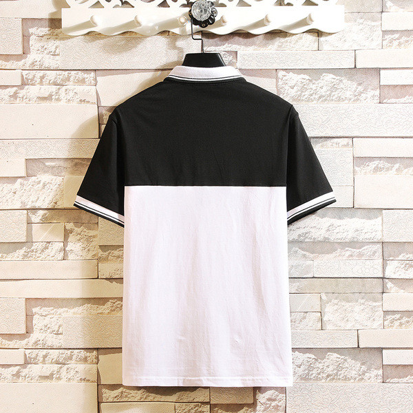 Tricou modern pentru bărbați cu guler clasic în trei culori