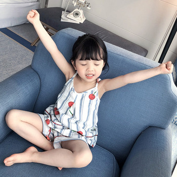 Нов модел детска пижама от две части за момичета 