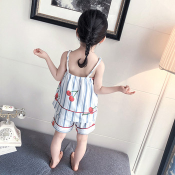 Нов модел детска пижама от две части за момичета 
