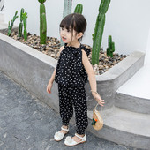 Set modern pentru copii in negru si roz pentru fete