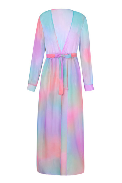 ΝΕΟ Μοντέρνο πολύχρωμο γυναικείο παρεό μακρύ μοντέλο