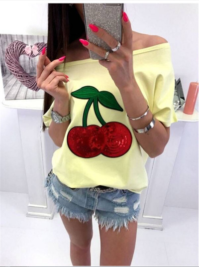 Γυναικεία μοντέρνα μπλούζα με πούλιες σε τρία χρώματα