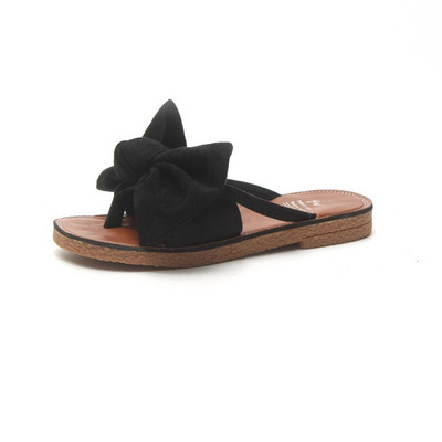 Γυναικείες  καλοκαιρινές παντόφλες με κορδέλα σε τέσσερα χρώματα